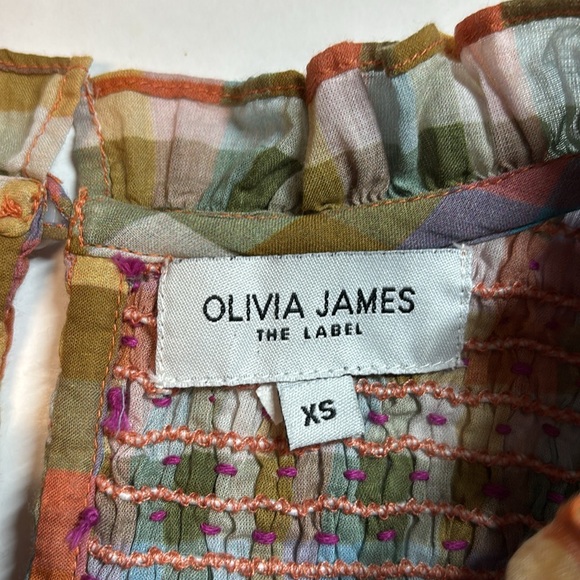 Olivia James Autumn Plaid Lucy Dress Size XS - Picture 11 of 15